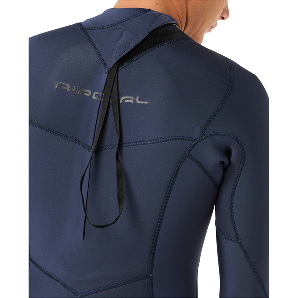 2025 Rip Curl Da Uomo Dawn Patrol 5/3mm Back Zip Muta 16SMFS - Slate
